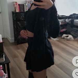 Forever 21 Full Length Black Cardigan